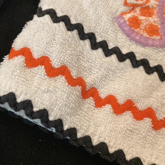 Japanese Geisha 1960s hand crafted towel. Groovy galore - Picture 3 of 8